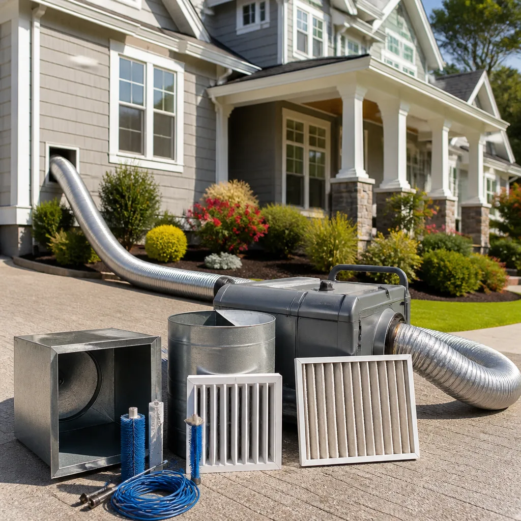 Whole-home duct cleaning